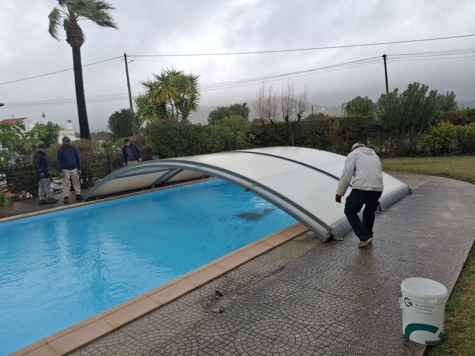 cobertura para piscina externa