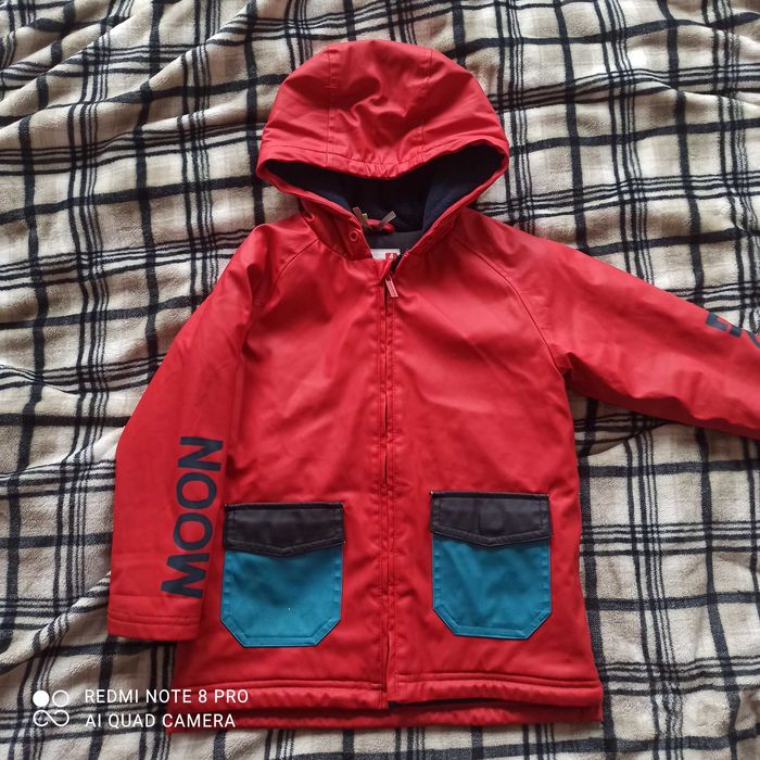 Куртка прорезиненная на флисе