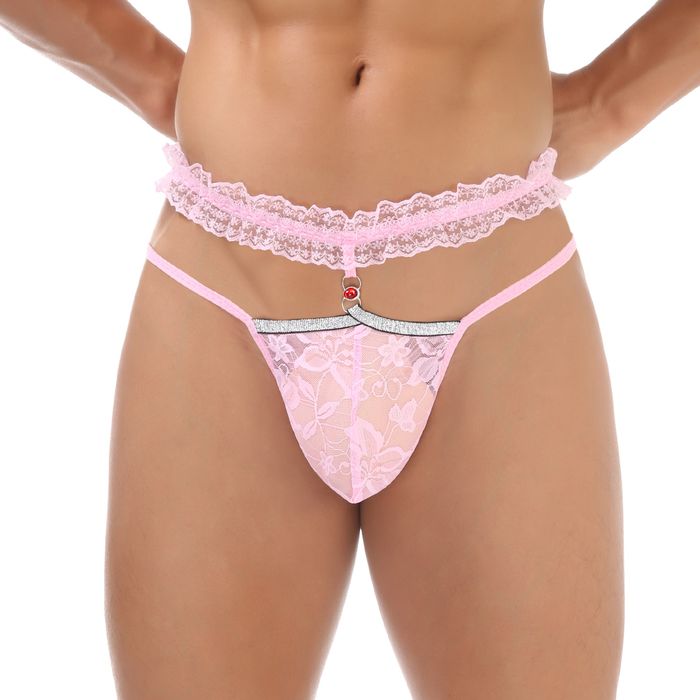 Сексуальные ажурные трусики стринги от Clever есть 3 цвета