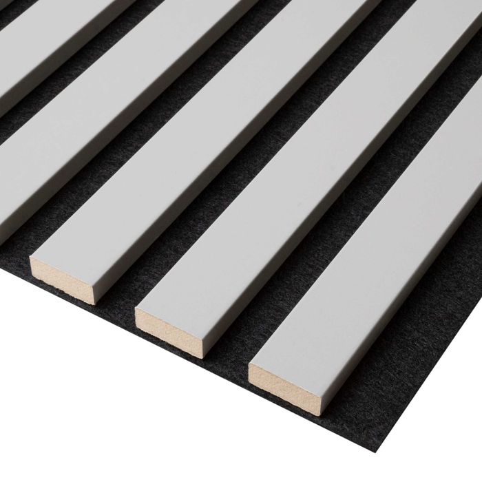 Lamele ścienne akustyczne SLIM 275x27 cm na czarnym filcu szybka wysyłka