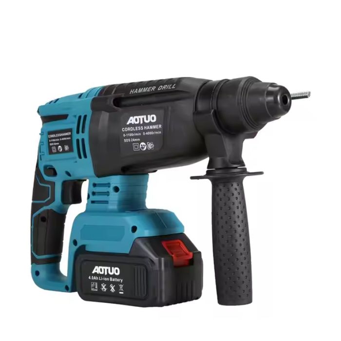 Перфоратор Аккумуляторный Германия Крафттек Авто 12,5 Дж 2 Акум 4Ач