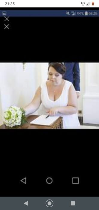 Suknia ślubna  plus size