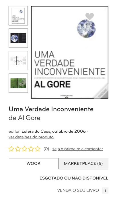 “Uma Verdade Inconveniente”, Al Gore