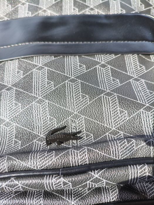 Nowy plecak Lacoste unisex ekoskóra / męski / damski