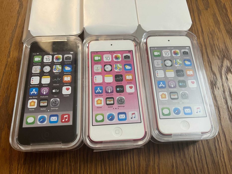 NOWY Apple iPod Touch 7Gen A2178 32GB Space Gray Blue Red