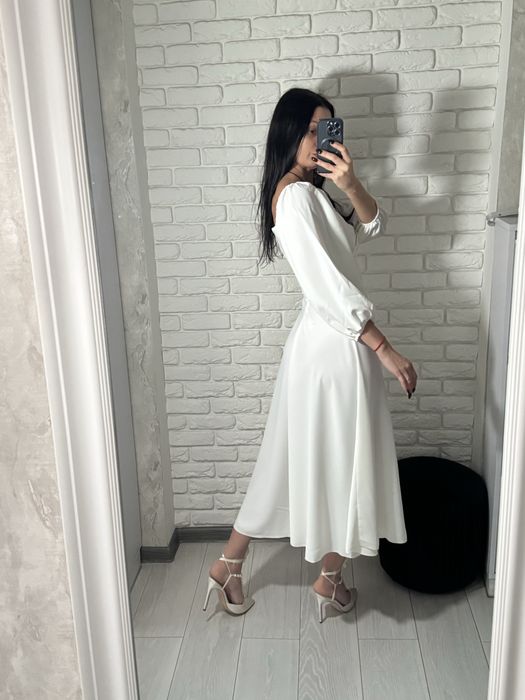 Плаття біле  для останньго дзвоника танцю