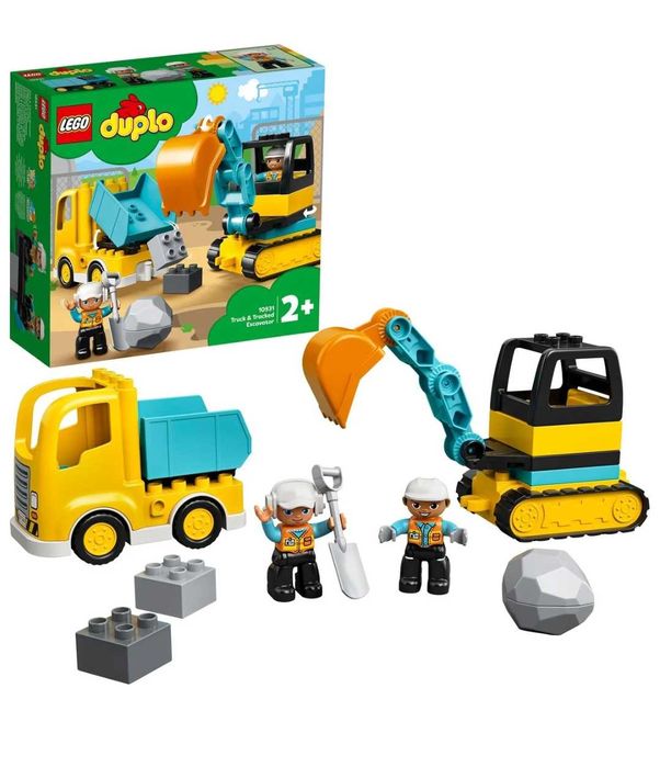 NOWE LEGO DUPLO 10931 Ciężarówka i koparka – fabrycznie zapakowane