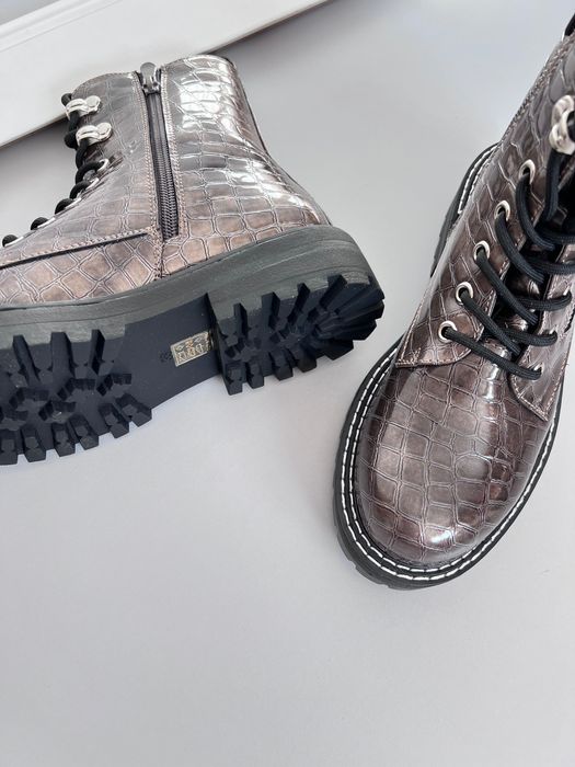 37 Sklep Nowe botki damskie trzewiki trapery worker RQ1910-1e