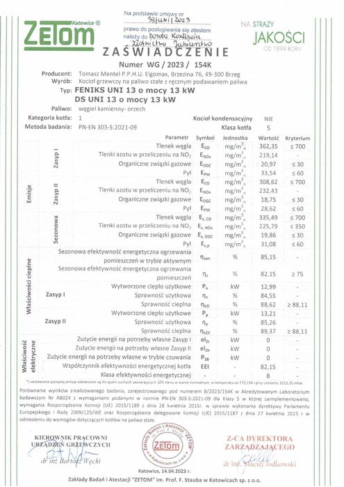 Kocioł Węgiel 13 kW Klasa 5 Piec KOTŁY Drewno węglowy GR