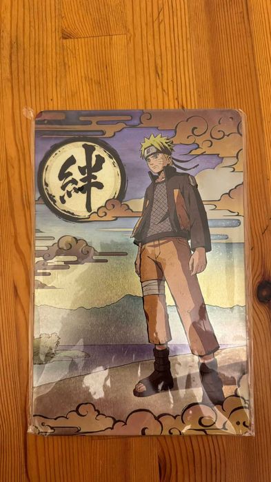 Poster Metalico Naruto A4