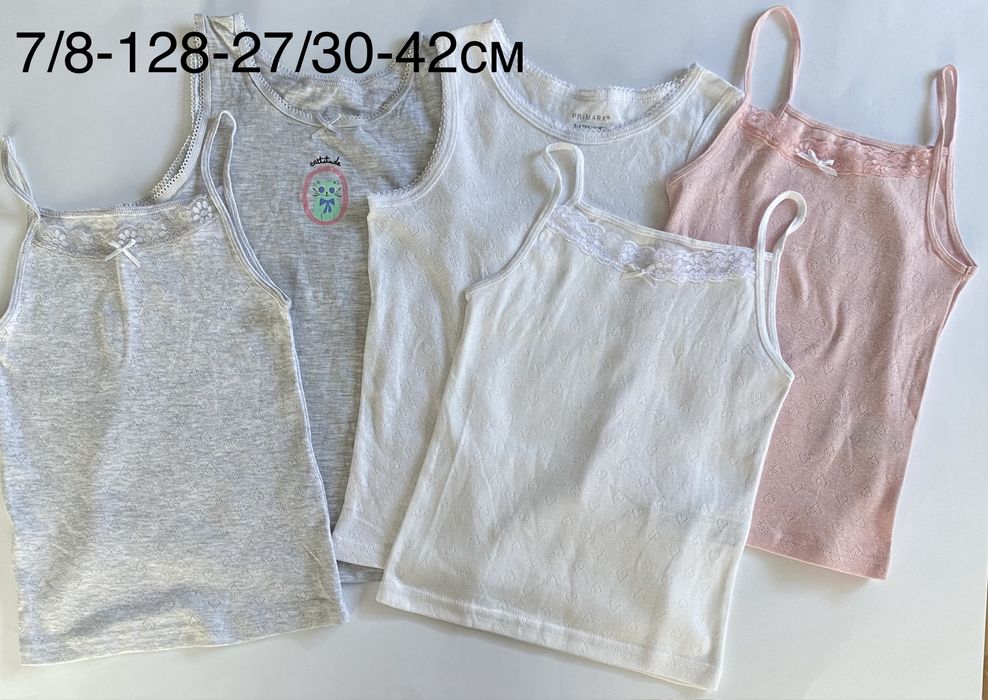 Майка для дівчинки Primark Нова Бавовна футболка дитячий одяг Літній одяг від 40 грн