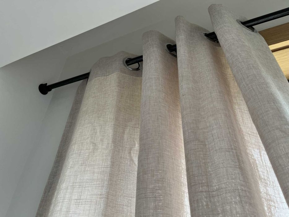 Cortinas Transparentes Hôma (varão incluido)