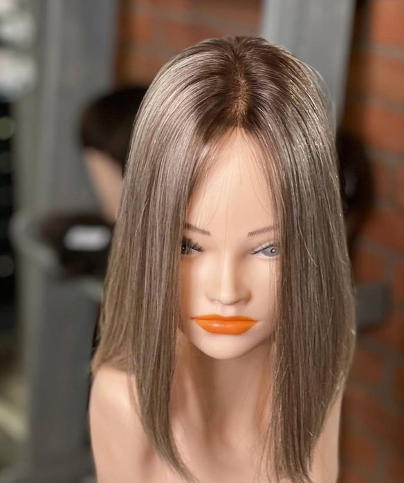 ‼️Натуральний парик медичний при алопеції Premium Wig Перука