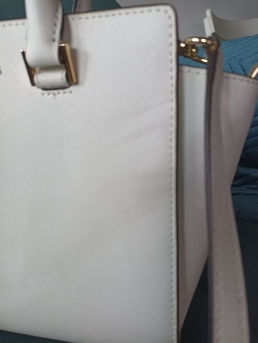 Michael Kors torebka selma średnia kolor biały biała