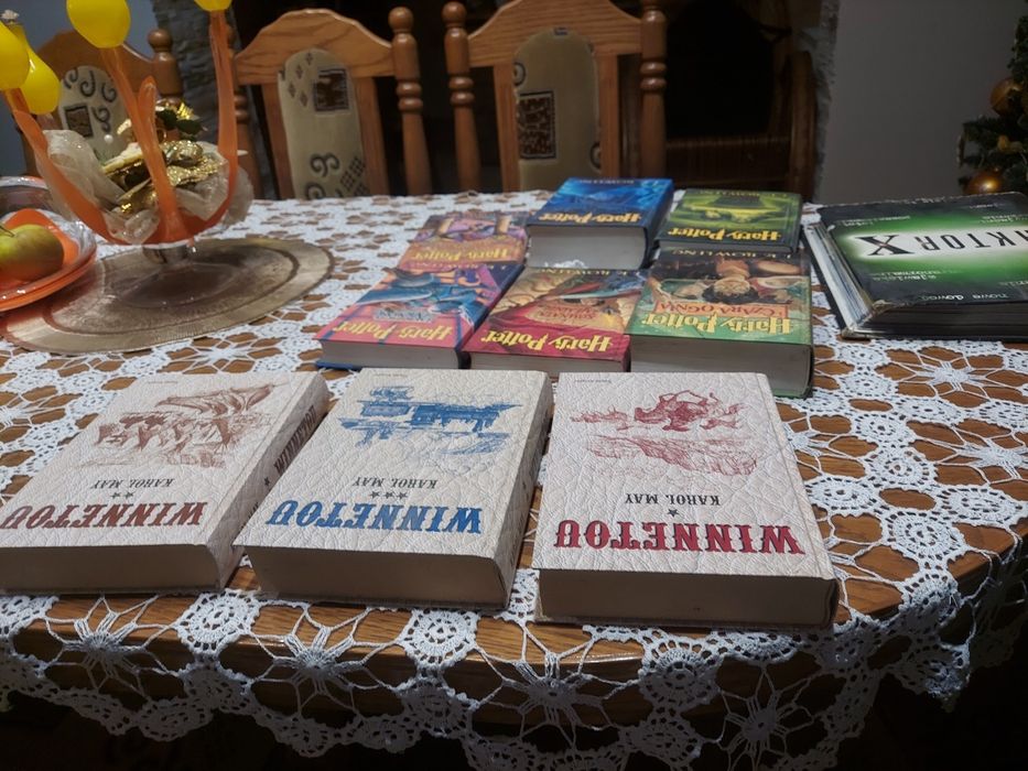 Winnetou Karol May 3 tomy