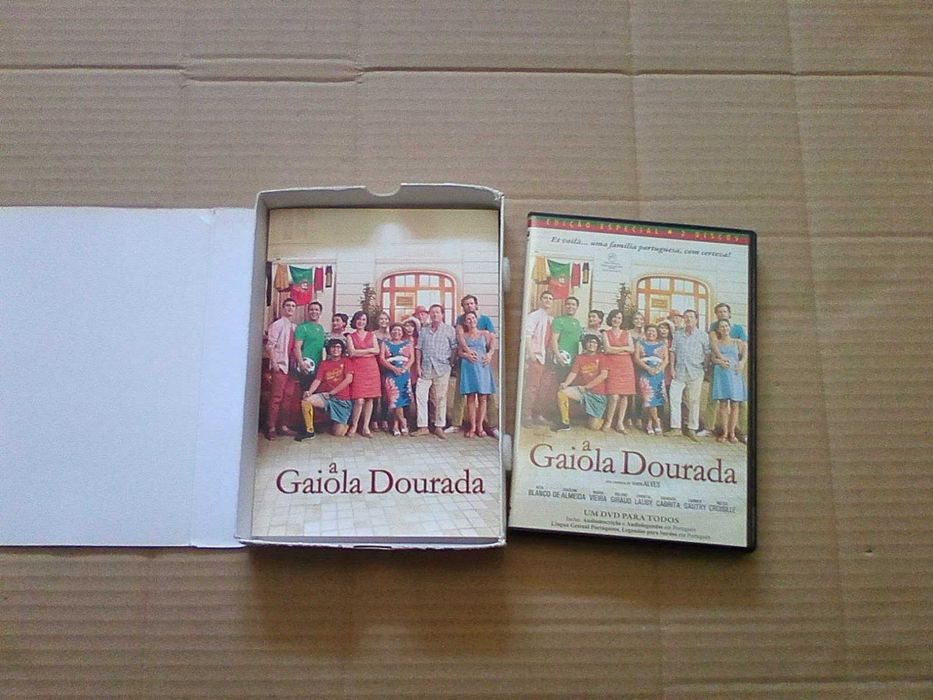 A Gaiola Dourada - Edição Especial 2 dvd + Livro