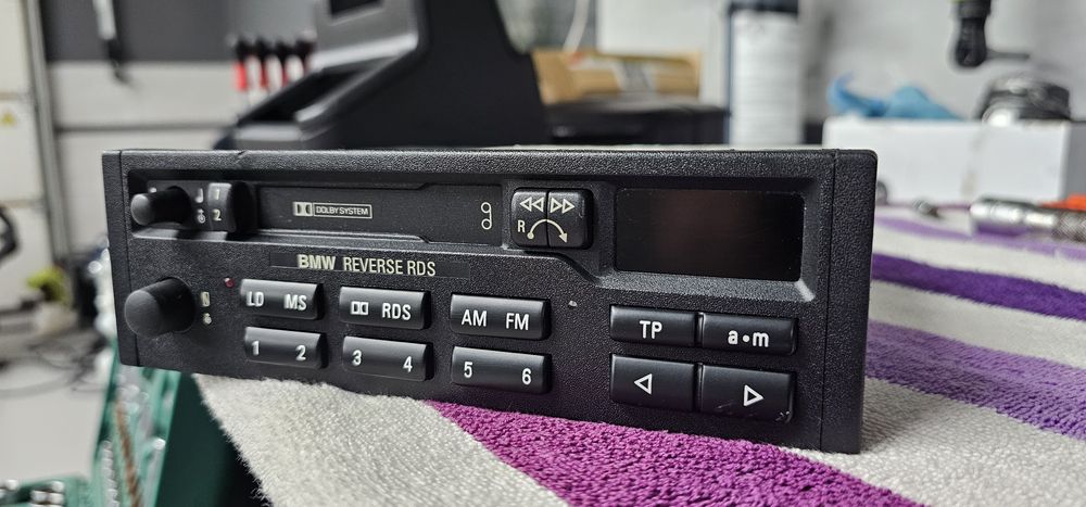 Radio bmw reverse rds e30 e34 e36 klasyk vintage retro