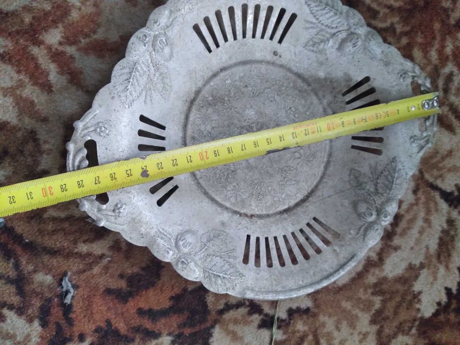 Поднос советский алюминиевый