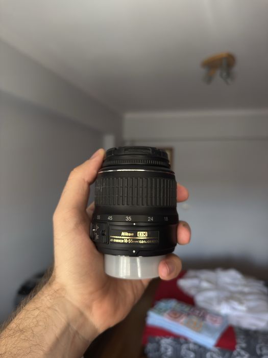 Nikon D3200 + Lente AF-S DX NIKKOR 18-55mm
