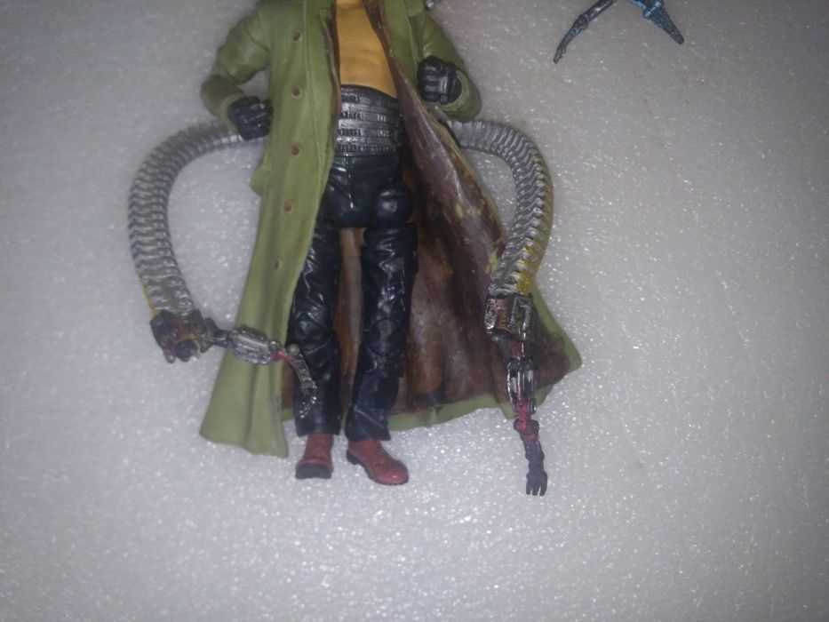 Rara e Antiga Figura brinquedo Articulado doctor Octupus