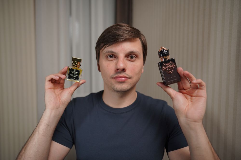 Відливанти парфум creed aventus, nasomatto black afgano, ganymede