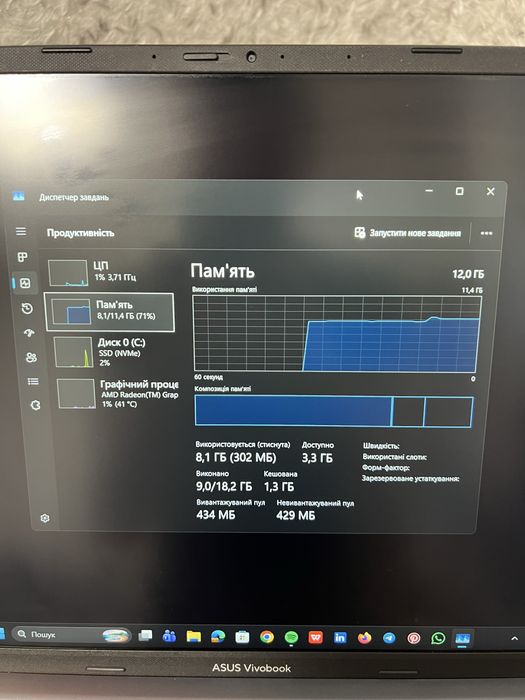 Продам ASUS Vivobook Ryzen 7 5800HS