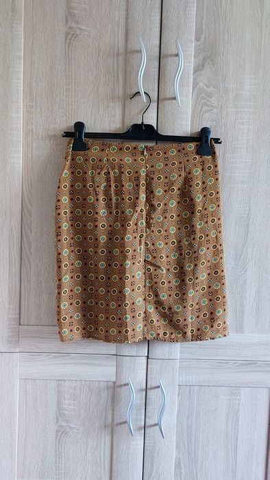 Spódnica mini zamek marszczona M 38 Nowa