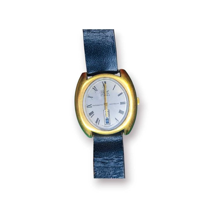 Relógio Autom. Vintage Pilot Genève –25 Jewels – Incabloc – Swiss Made