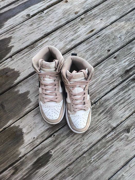 Кросівки найк. Жіночі кросівки. Високі кросівки найк. Nike Dunk High