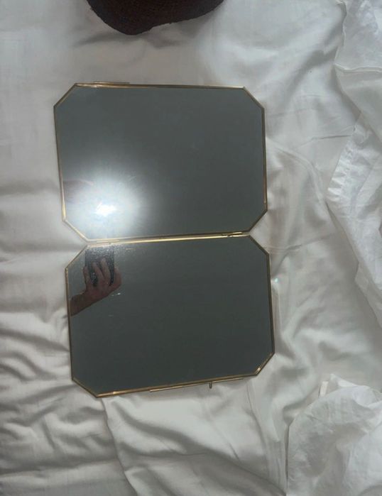 espelho metal zara home