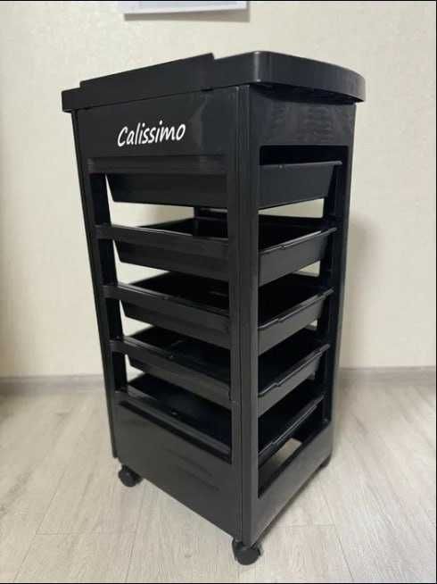 Парикмахерская на колесиках для салонов красоты тележка косметическая