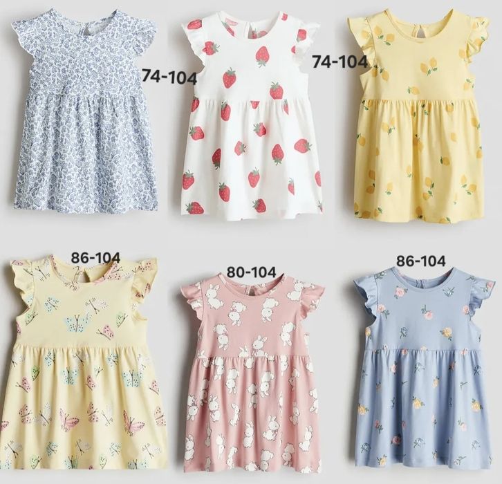 Дитяча сукня плаття сарафан H&M 74 80 86 92 98 104