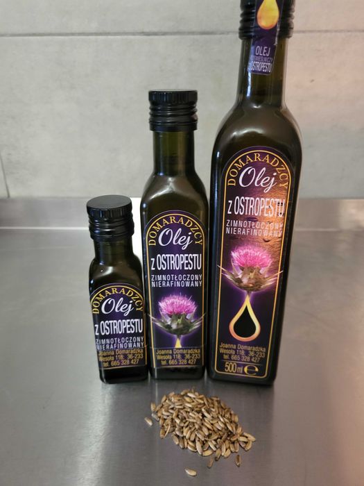 Olej z wiesiołka tłoczony na zimno