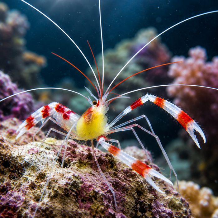 Stenopus zanzibaricus (S) {Bezkręgowiec morski}