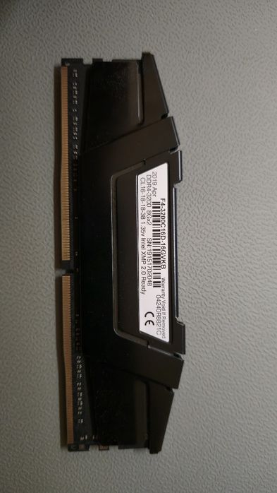 RAM G.Skill Ripjaws 3200MHz 2x8GB DDR4
