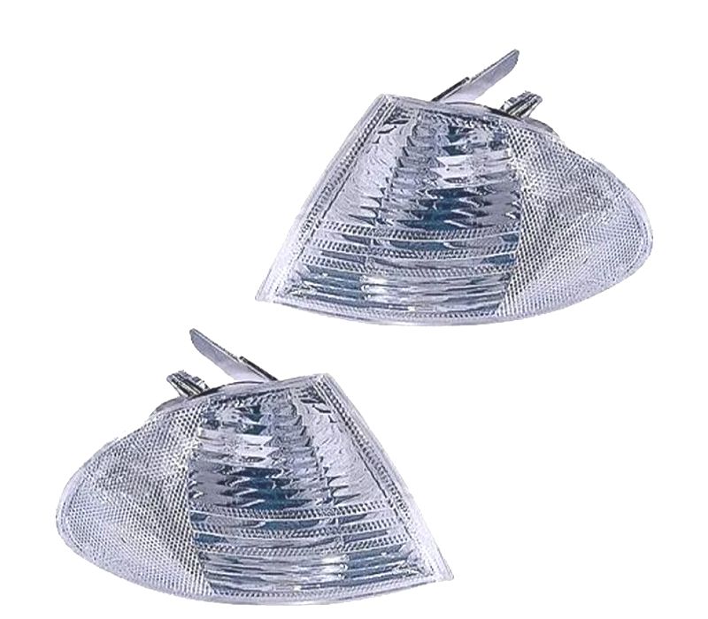 PISCAS FRONTAIS BMW E46 BERLINA 98-01 CROMADO FOSCO