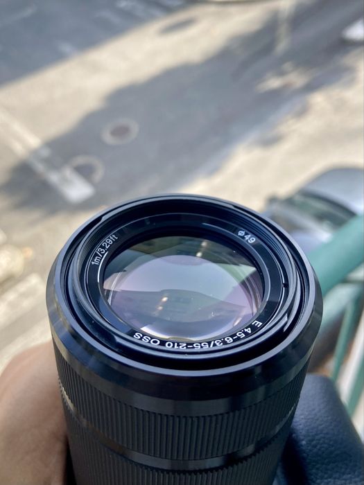 Lente Sony 55-210mm f/4.5-6.3 OSS – Muito Bom Estado