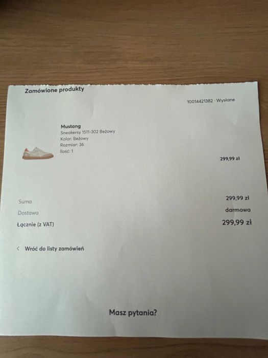 Sneakersy damskie Mustang