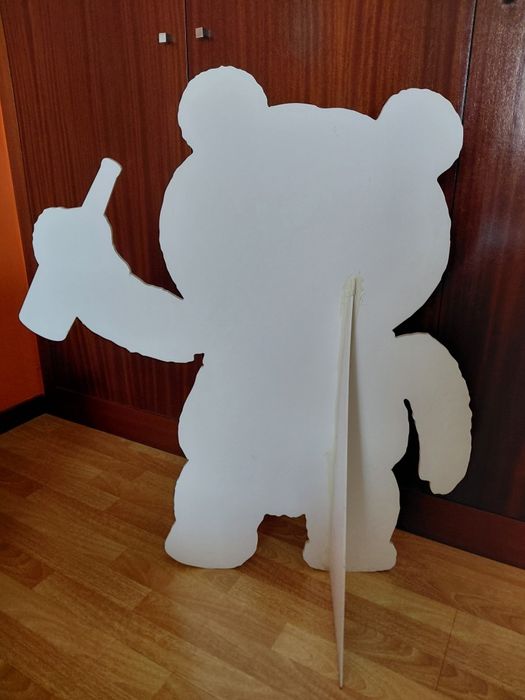 Urso Ted em policarbonatk