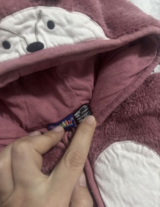 Комплект 3 Флісові Чоловічки ромпер old Navy 18-24m, Carters,Lupilu