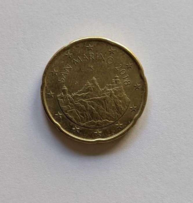 Coin - 20 cents / €0.20 - San Marino - 2018