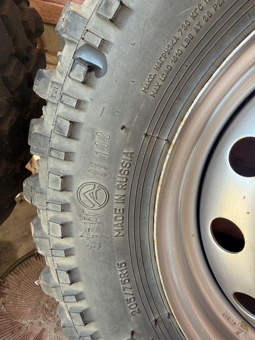 Грязевые колеса Forward Safari 540 205/75 R15