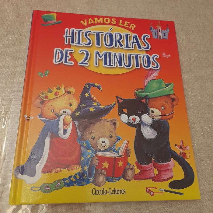 Livro com histórias para crianças