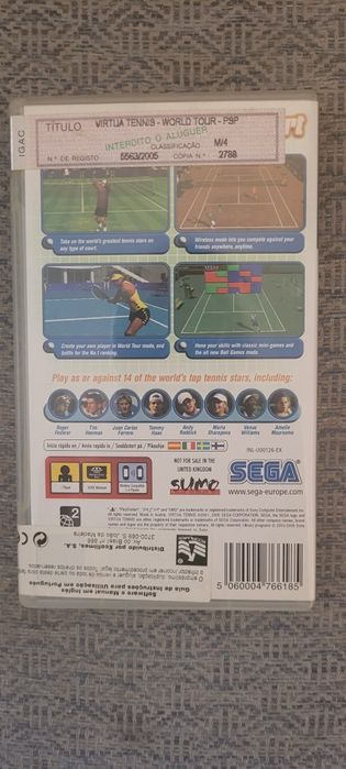 Virtua Tennis world Tour