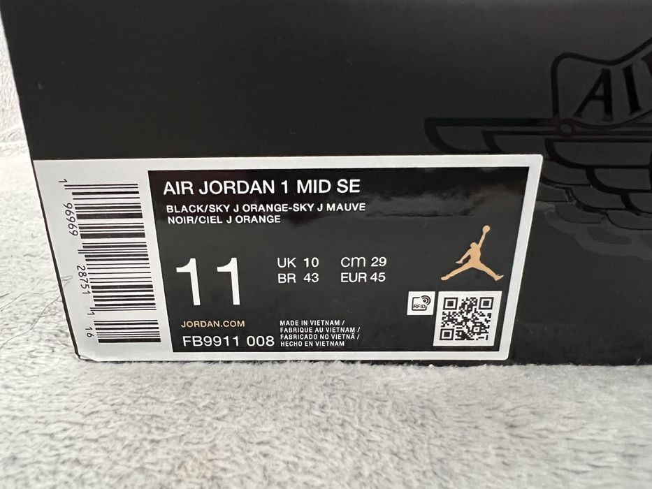 Nowe oryginalne buty Nike Air Jordan 1 45 mid SE