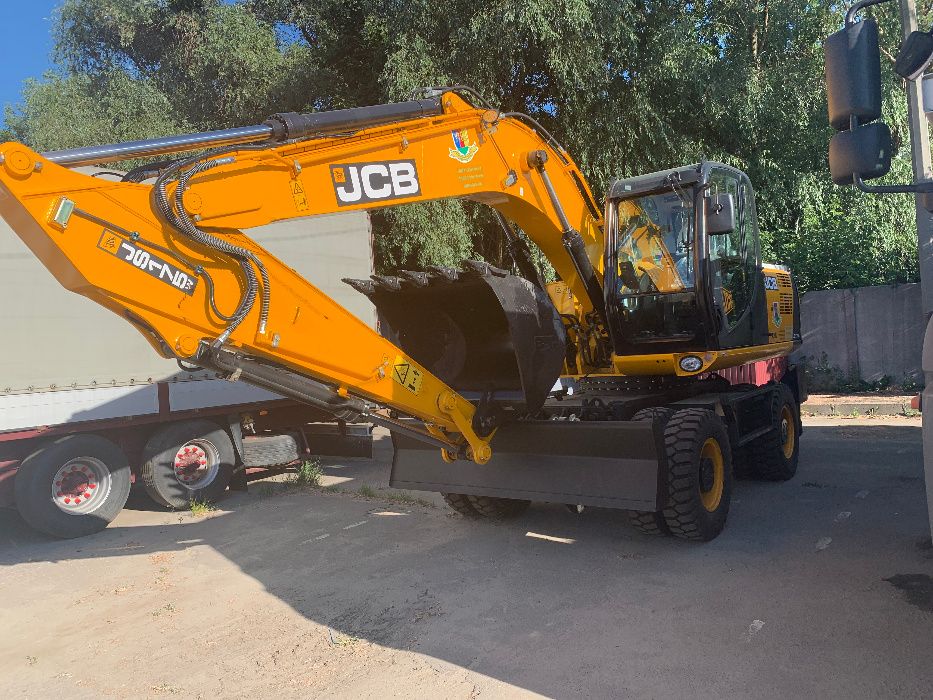 Оренда екскаватора повноповоротного колісного JCB 175 від 800 грн/год