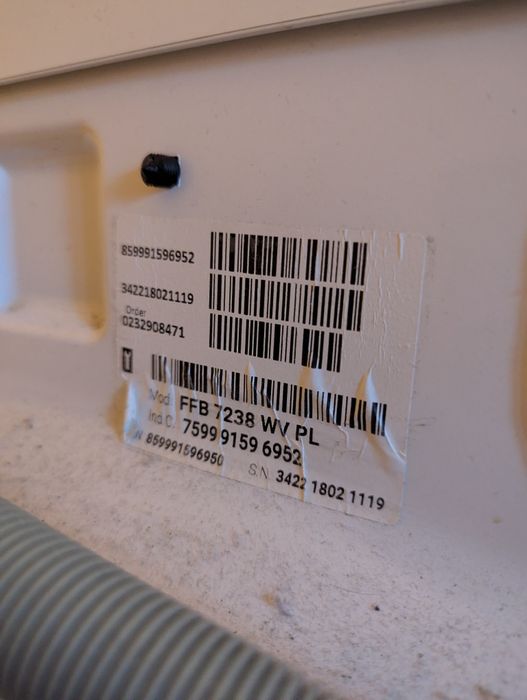 Pralka Amica 7kg - Silnik indukcyjny