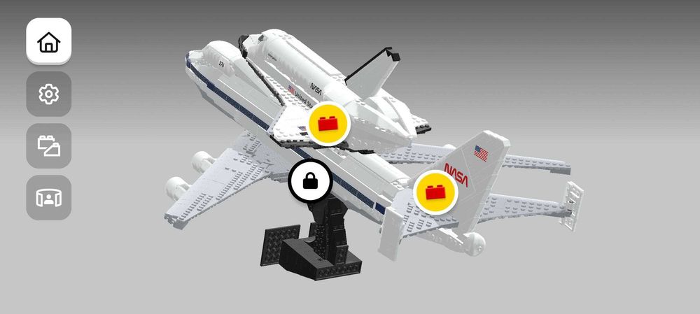 Конструктор Літак-носій шатлів (10360) в коробці, 2417 деталей