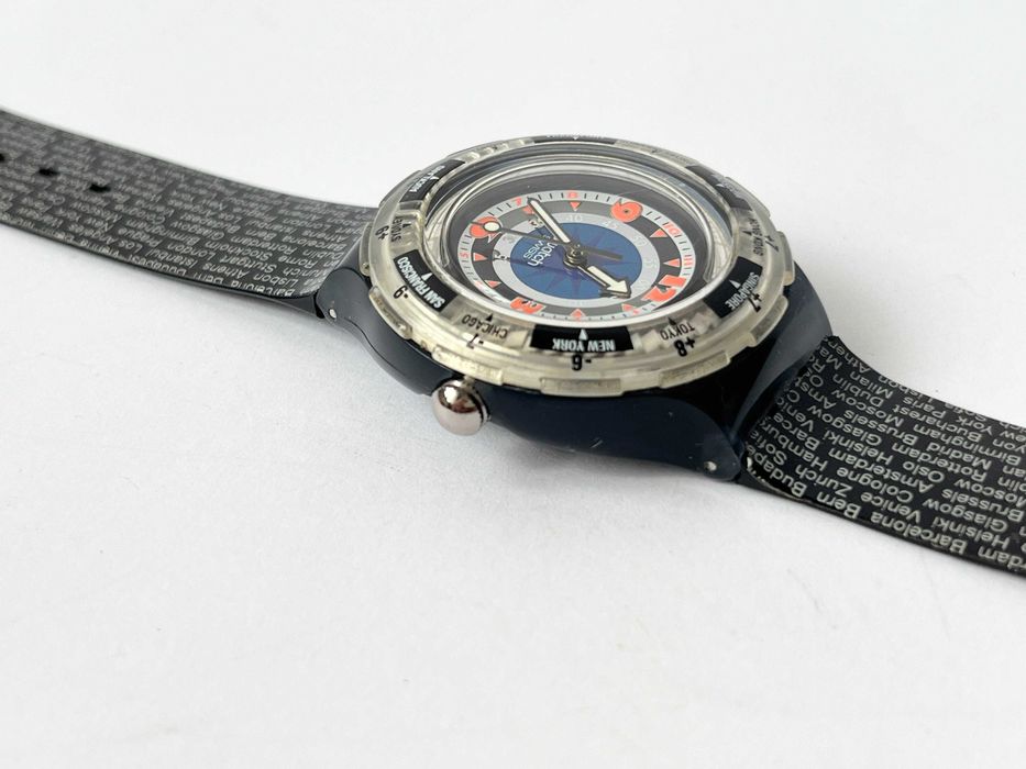 Swatch Scuba 200 "Black Gondola" ( SDM100C), 1994 р. Deutsche Bank, лімітована