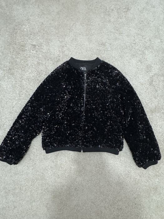 Дитяча куртка Zara з паєтками